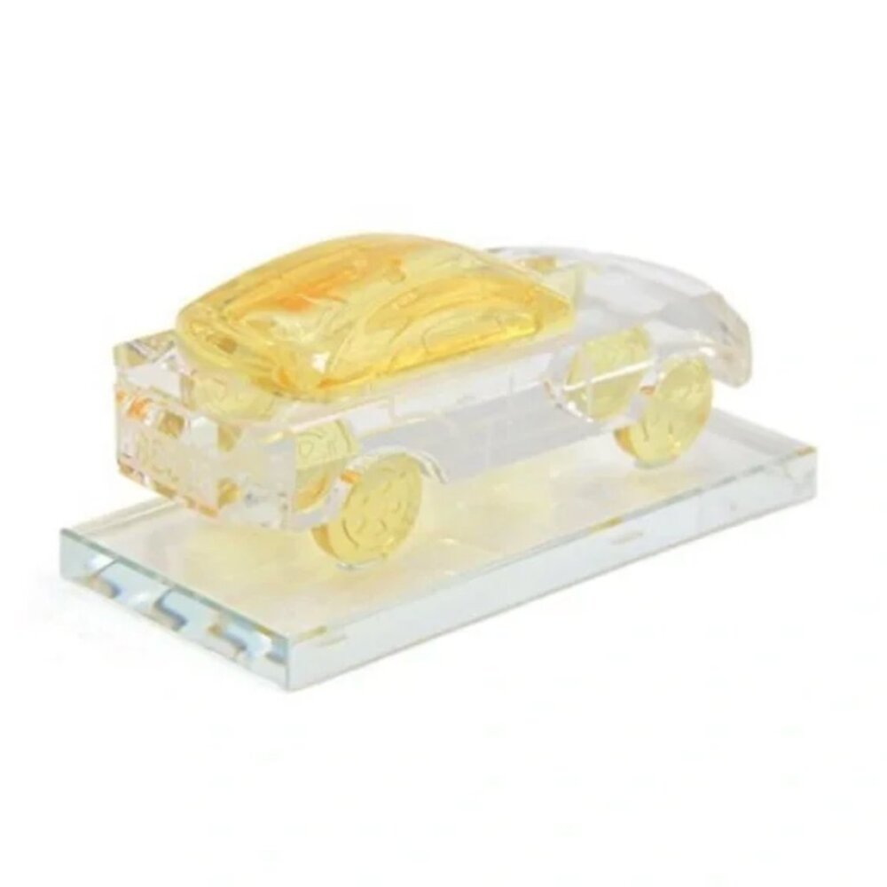 Yellow Crystal Car Display